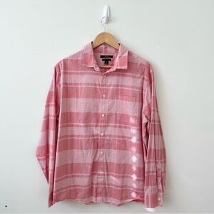 Marc Anthony Tops Womens XL Orange Long Sleeves Button Down Shirt